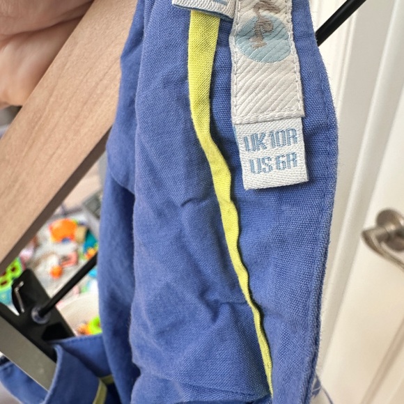 Boden Blue Floral Lined Skirt - Picture 7 of 7